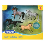 Breyer Horses Stablemates Poetry In Motion | Juego De 4 Caba