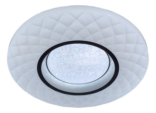 Plafon Luminária Led Sobrepor Cristal 54w Multicor P/teto 