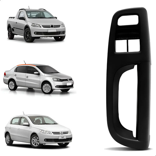 Puxador Interno Porta Dianteira Gol Voyage G5 G6 Preto | MercadoLivre