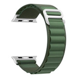 Pulseira Verde Nylon Loop Alpine Para Apple Watch 42 A 49mm