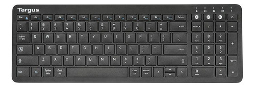 Teclado Us Multidispositivo Antimicrobial Targus Color Del Teclado Negro