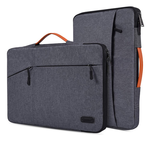 Funda Para Mac/notebook Hasta 14  Briefcase Gris