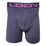 Pack X2 Boxer Lody Men Lisos Algodón Y Lycra Talle S Al 3xl