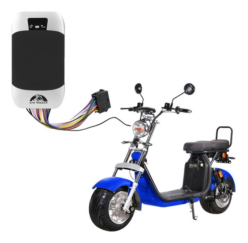 Rastreador Gps Tk303g + Chip M2m Moto Elétrica