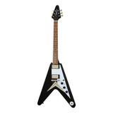 Guitarra Electrica EpiPhone Flying V 2020 Color Ebony