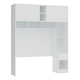 Guarda Roupa Modulado Urban Ponte C/4 Portas-  Branco Line