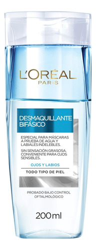 L'oréal Paris Desmaquillante Bifásico 200ml