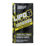 Lipo 6 Black Intense Ultra Concentrado 60 Caps - Importado 