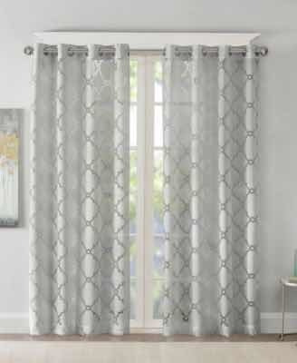 Set 2 Paneles Cortina Madison Park Blanco 127 X 213.36cm C/u