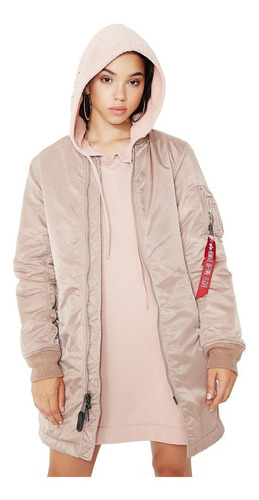 Campera Mujer Larga Ma 1 Long Alpha Industries