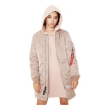 Campera Mujer Larga Ma 1 Long Alpha Industries