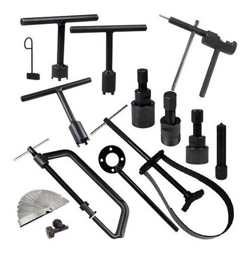 Kit Com 15 Ferramentas Especiais Para Motos Multimarcas