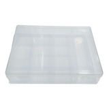 Caja Organizador Plástico Grande Gavetera 12 Divisiones 23cm