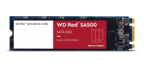 Ssd Western Digital 1tb Sata Iii Red Nas Sa500 M.2 2280 - Wds100t1r0b