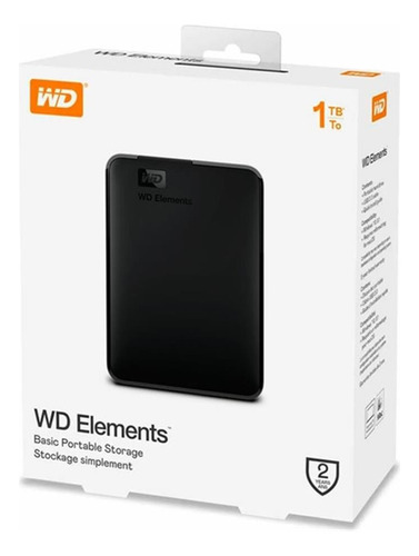 Disco Duro Externo Western Digital Wd Elements 1tb