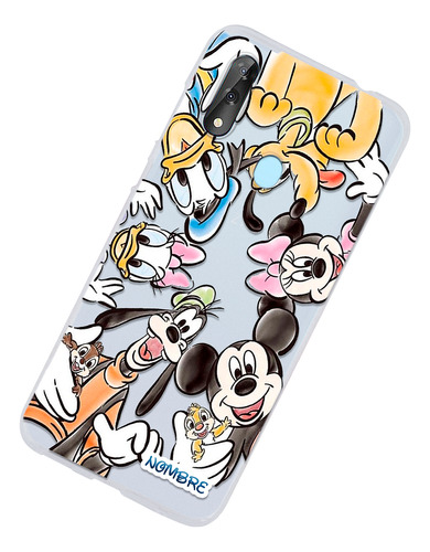 Funda Para Zte Disney Clásicos Personalizada Con Nombre