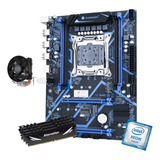 Kit Gamer Placa Mãe Huananzhi X99m Pd4 E5 2630 V3 128gb 