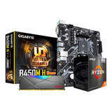 Kit De Actualización Amd Ryzen 5 5600g 8gb Ram B450m