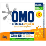 Sabão Em Pó Omo Proteção Antiodor Antiodor Antibacterial Caixa 800 G