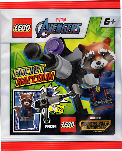 Lego Sobre: Rocket Raccoon Paper Bag 12