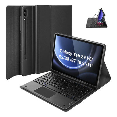 Funda Teclado Español Ñ Para Galaxy Tab 11'' S7/s8/s9/s10 Fe