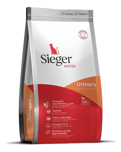 Sieger Urinary Gato Adulto 7.5 Kg