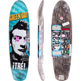 Shape Cruiser  Real Skateboards Green Day Model Tré  7.7 Pol