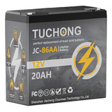 Tuchong Bateria De Litio, Bateria Lifepo4 De 12 V 20 Ah, Has