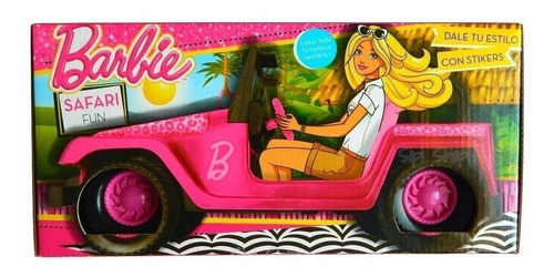 Barbie Auto Jeep Safari Fun Juguetería El Pehuén