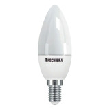 Lâmpada Led Vela Leitosa 3 W 3000k Bocal E14/27 Taschibra Cor Da Luz Amarela 110v/220v