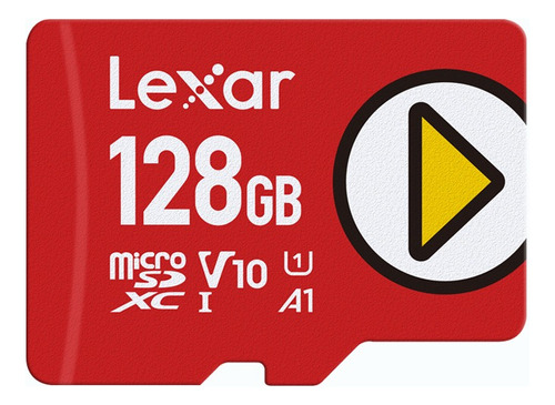 Tarjeta Micro Sdxc Lexar Play De 128 Gb Con Velocidad De Has