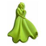 Molde De Silicona Para Tortas Modelo Princesa