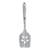 Espatula Para Cozinha Silicone Flexivel Marmore Cinza 30cm