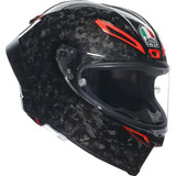 Casco Agv Pista Gp Rr Carbonio Forgiato Italia, Xl, Negro