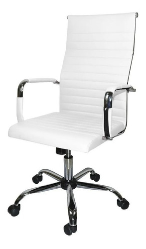 Silla Ejecutiva Oficina Metalica Reclinable Altura Ajustable