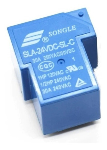 Rele, Relay O Relevo De 24v 30a 5p Sla-24vdc-sl-c  Ssdielect