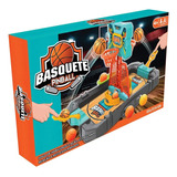 Mini Jogo De Basquete Pinball Dedo Infantil Multikids Br2012