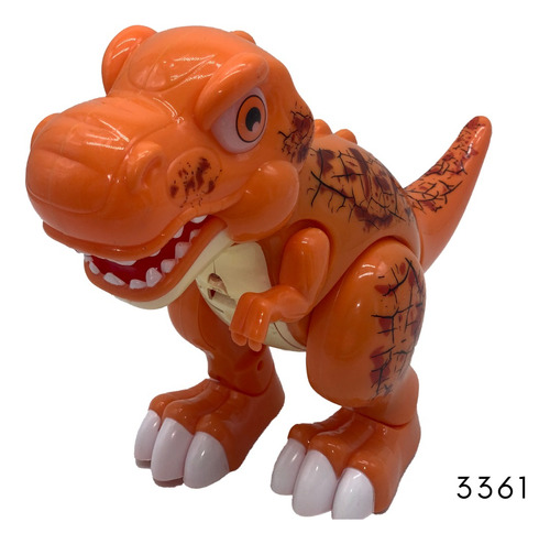 Dinosaurio Junior T-rex Estegosaurus Camina Con Luz Y Sonido