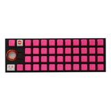 Double Shot 42 Keycaps Rubber Teclado Set Gamer (tai-hao) Teclado Rosa