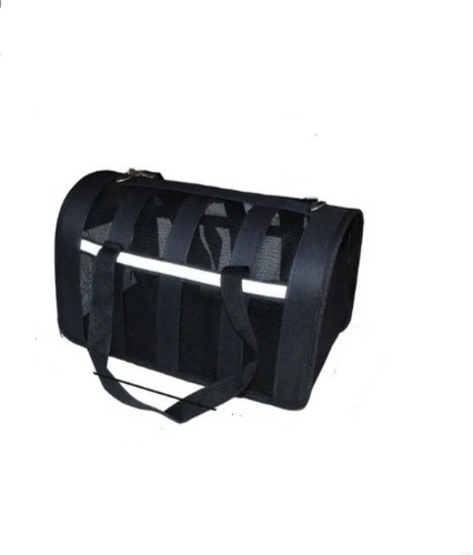 Bolso Transportador De Perros O Gatos Color Negro Talla S