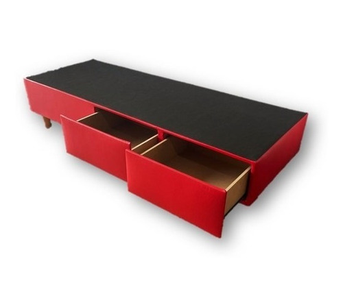 Cama Cajonera Base Somier 080x190 Una Plaza