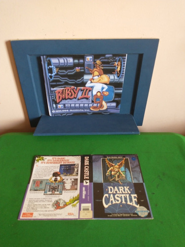 Sega Genesis Dark Castle Encarte Original