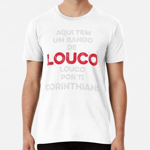 Remera  Corinthians, Mayor Equipo De Fútbol Brasileño, Los F