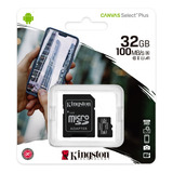 Memoria Flash Kingston Technology Microsd, 32gb Clase 10