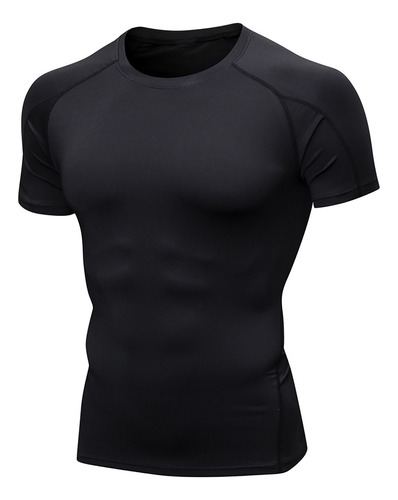 Camiseta En Forma De H Para Hombre, Leggings De Entrenamient