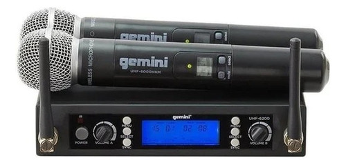 Micrófono Inalámbrico Gemini Uhf6200m