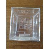 Caja Plástica - Minidiscs - Maxell - 10 Unidades - Vintage