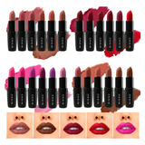 Labial Bissú Humectante Set 6 Tonos Kits Variados