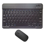 Teclado Bluetooth Recargable Y Ratón Combo Ultra-slim Portát