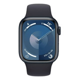 Apple Watch Series 9 Gps + Celular  Caja De Aluminio Color Medianoche De 41 Mm  Correa Deportiva Color Medianoche - M/l - Distribuidor Autorizado